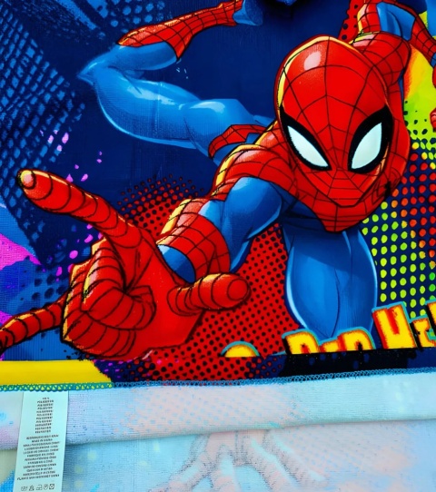 SPIDERMAN ponczo poncho ręcznik szybkoschnący plażowy 50X110