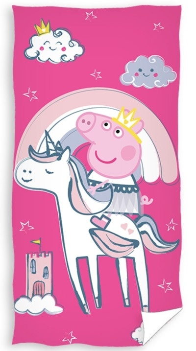 ŚWINKA PEPPA PIG Ręcznik kąpielowy plażowy 70x140