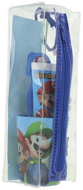 Szczoteczka do zębów pasta kubek zestaw SUPER MARIO