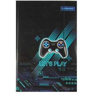 Teczka z gumką A4 na dokumenty let's Play dla gracza ASTRAPAP