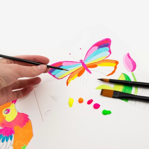 Zestaw pędzelków Pędzle Premium 8 szt. Kidea