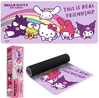 podkładka pod myszkę na biurko XXL 80x35 cm Kuromi Hello Kitty My melody