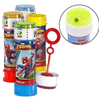 Bańki mydlane Spiderman na urodziny dzień dziecka 60 ml 2 szt