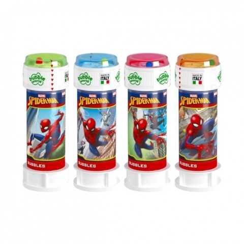 Bańki mydlane Spiderman na urodziny dzień dziecka 60 ml 2 szt