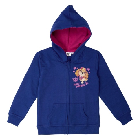 Bluza dziecięca Psi Patrol bluza z kapturem dla dziewczynki Skye 98/104