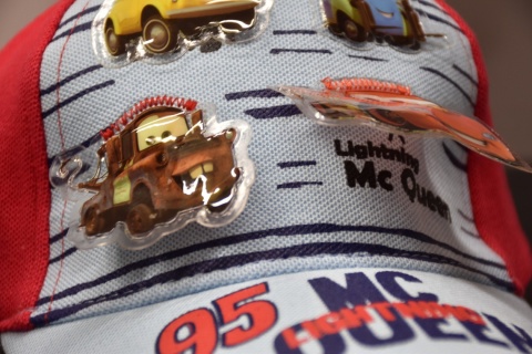 Czapka z daszkiem Auta Zygzak Mcqueen dziecięca chłopięca 3-4 lata 50 cm