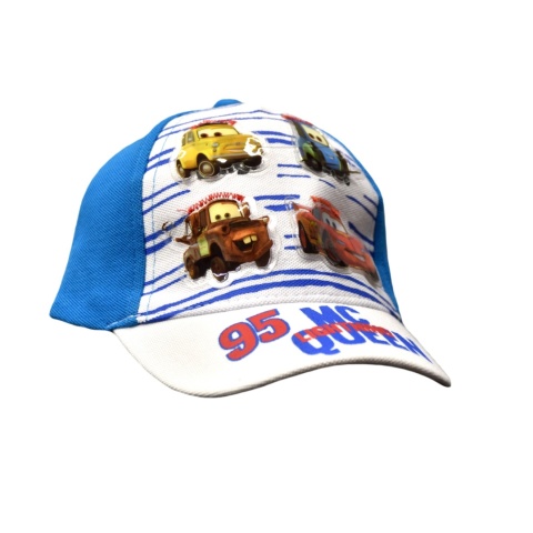 Czapka z daszkiem Auta Zygzak Mcqueen dziecięca chłopięca 3-4 lata 50 cm