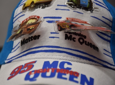 Czapka z daszkiem Auta Zygzak Mcqueen dziecięca chłopięca 3-4 lata 50 cm