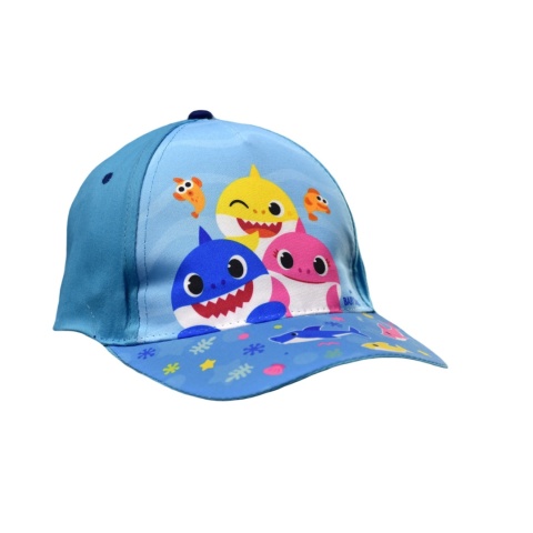 Czapka z daszkiem Baby Shark dziecięca chłopięca letnia 3-5 lat 51 cm