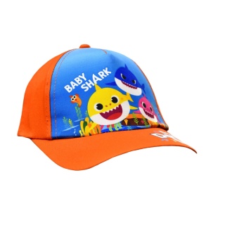 Czapka z daszkiem Baby Shark dziecięca chłopięca letnia 7-8 lat 54 cm
