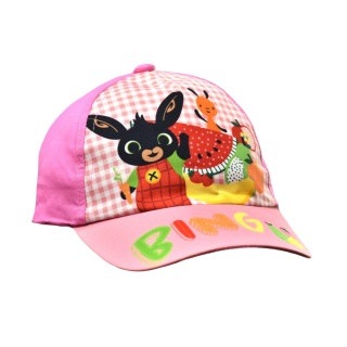 Czapka z daszkiem dziecięca Bing Flop letnia dla dziewczynki 3-4 lata 50 cm