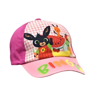 Czapka z daszkiem dziecięca Bing Flop letnia dla dziewczynki 3-4 lata 50 cm