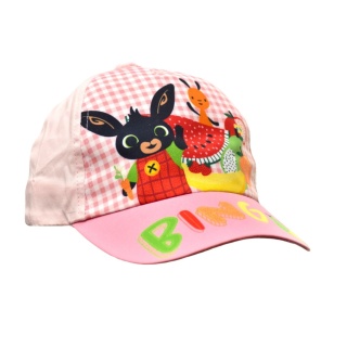 Czapka z daszkiem dziecięca Bing Flop letnia dla dziewczynki 3-4 lata 50 cm