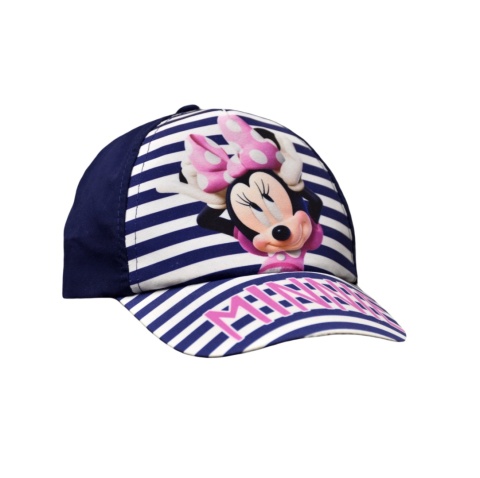 Czapka z daszkiem dziecięca Myszka Minnie dla dziewczynki 9-10 lat 56 cm