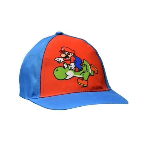 Czapka z daszkiem dziecięca Super Mario chłopięca letnia 5-6 lat 52 cm