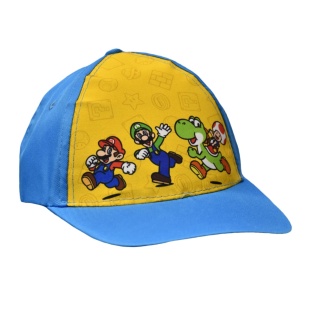 Czapka z daszkiem dziecięca Super Mario chłopięca letnia 7-8 lat 54 cm