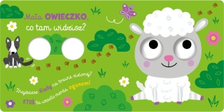 MAŁA ŚWINKO, CO TAM WIDZISZ książka sztywnokartonowa z ruchomymi oczkami