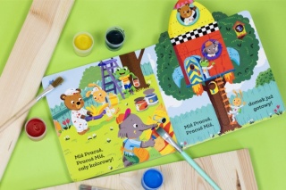 MIŚ PRACUŚ. KIEROWCA RAJDOWY książka interaktywna z ruchomymi elementami