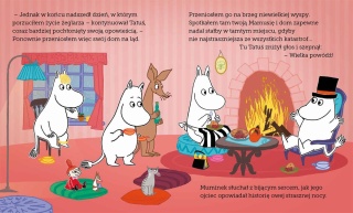 Muminki Muminek, Tatuś Muminka i wielka powódź czytanka z dużymi literami