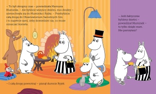 Muminki Muminek, Mamusia Muminka i kometa czytanka z dużymi literami