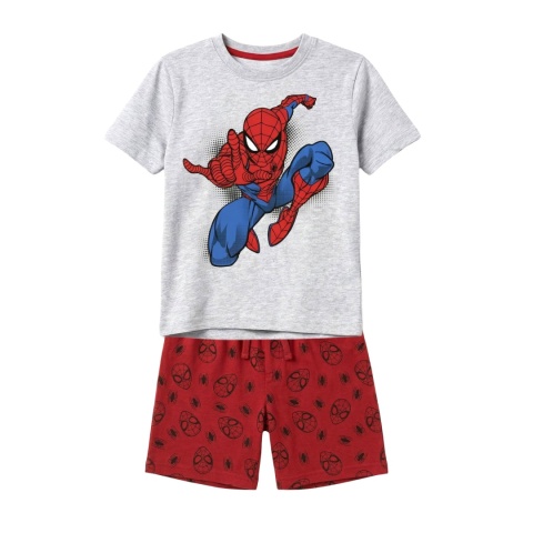 Piżama dziecięca Spiderman piżamka letnia chłopięca bawełniana 98/104