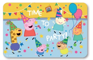 Podkładka na biurko stół ŚWINKA PEPPA PARTY 28x43