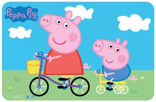Podkładka na biurko stół ŚWINKA PEPPA PIG 28x42