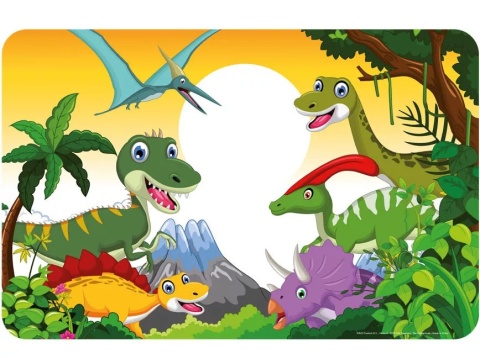 Podkładka na biurko stół dinozaury Dino 28x42