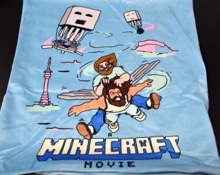 Poszewka na poduszkę jasiek Minecraft Film Creeper dekoracyjna welur 40x40