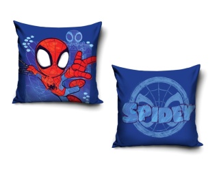 Poszewka na poduszkę jasiek Spidey i Super Kumple dziecięca 40x40 velvet