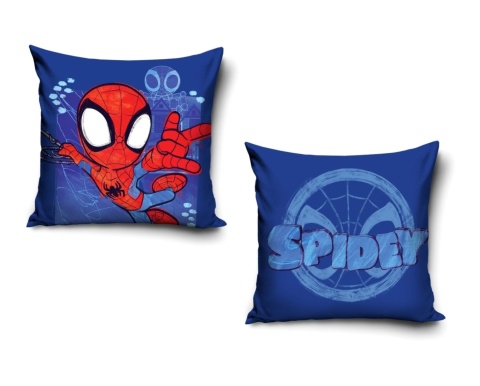 Poszewka na poduszkę jasiek Spidey i Super Kumple dziecięca 40x40 velvet