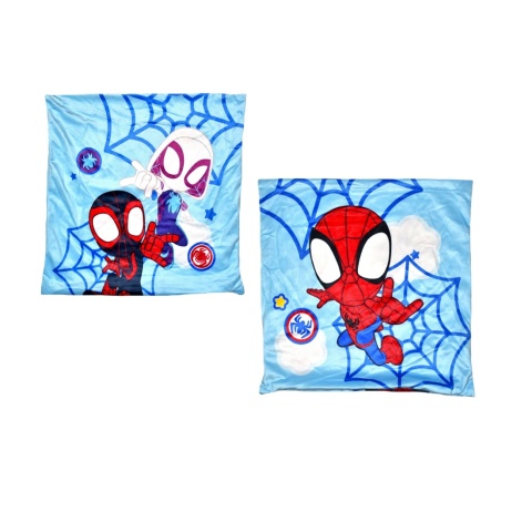 Poszewka na poduszkę jasiek Spidey i Super Kumple dziecięca 40x40 velvet