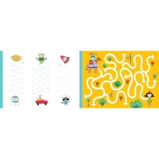 Szlaczki. Ćwiczenia przygotowujące do nauki pisania 4-5 lat