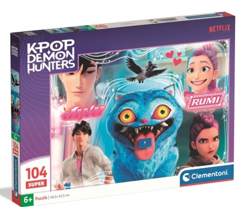 Puzzle 104 Super Kolor K-POP Demon Hunter Huntrix 27243 48,5x33,5cm cm