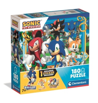 Puzzle super Color Clementoni 180 el SONIC 2979