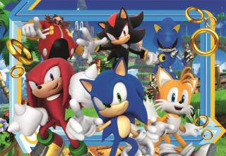 Puzzle super Color Clementoni 180 el SONIC 2979