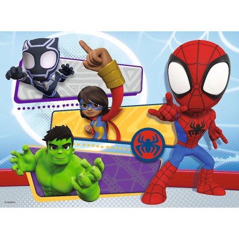 SPIDERMAN Spidey i przyjaciele Trefl Puzzle 30 EL 18322