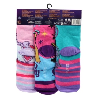 Skarpetki skarpety dziecięce Akademia Jednorożców bawełniane 3-pak 23-26