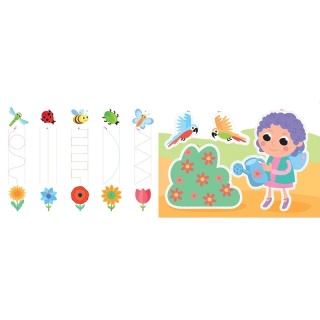 Szlaczki. Zabawy grafomotoryczne 4-6 lat