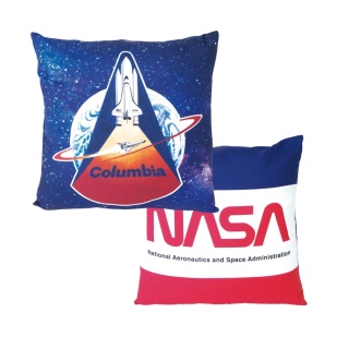 NASA kosmos rakieta poduszka dekoracyjna jasiek 40x40cm