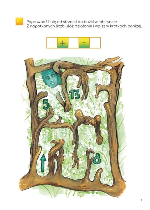Zadania na 102 łamigłówki matematyczne 5-7 lat
