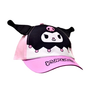 Czapka z daszkiem dziecięca Kuromi letnia dla dziewczynki 6-7 lat 53 cm