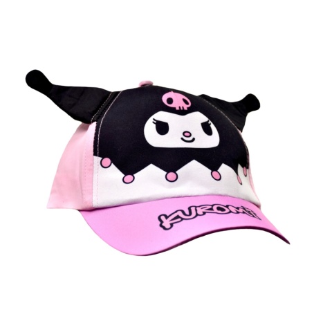 Czapka z daszkiem dziecięca Kuromi letnia dla dziewczynki 6-7 lat 53 cm