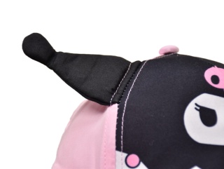 Czapka z daszkiem dziecięca Kuromi letnia dla dziewczynki 6-7 lat 53 cm