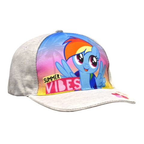 Czapka z daszkiem dziecięca My Little Pony dla dziewczynki 5-6 lat 52 cm