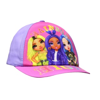 Czapka z daszkiem dziecięca Rainbow High dla dziewczynki 6-7 lat 53 cm