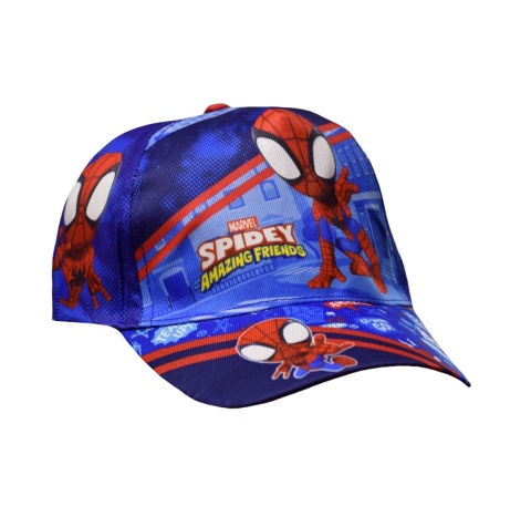 Czapka z daszkiem dziecięca Spidey letnia dla chłopca 6-7 lat 53 cm