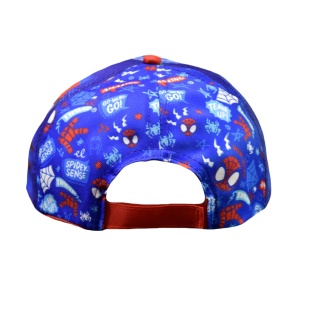 Czapka z daszkiem dziecięca Spidey letnia dla chłopca 6-7 lat 53 cm