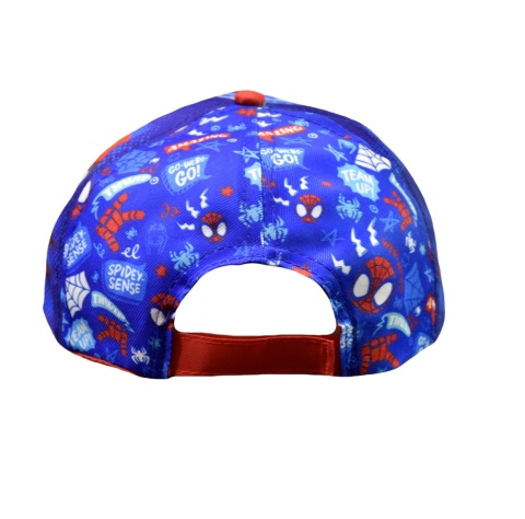 Czapka z daszkiem dziecięca Spidey letnia dla chłopca 6-7 lat 53 cm