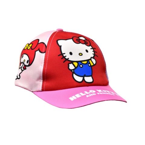 Czapka z daszkiem dziecięca Hello Kitty dla dziewczynki 9-10 lat 56 cm